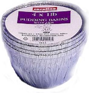 Produktbild Folien Pudding Form Mit Deckel (4 StückPackung)