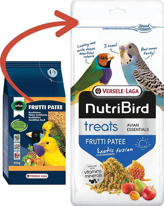 Versele Laga Frutti Patee (1 x, 0.25 kg)