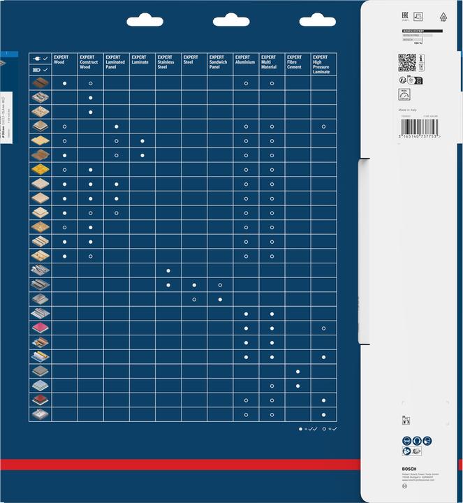 Immagine prodotto Bosch Professional Zubehör Lama circolare Expert per acciaio, 355 x 25,4 x 2,6 mm, 80