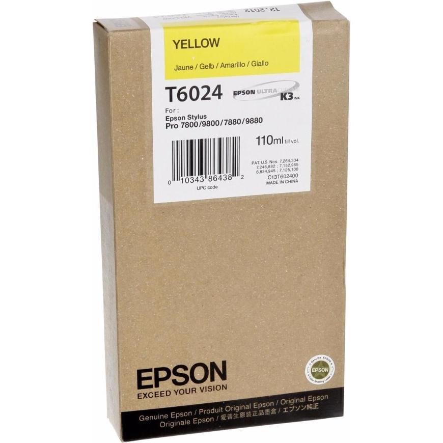 Thumbnail - Epson, Druckerpatrone, T6024 (Y)