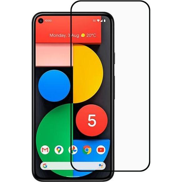 Thumbnail - MU Budget Schutzglas Displayschutz (1 Stück, Google Pixel 5a), Smartphone Schutzfolie, Transparent