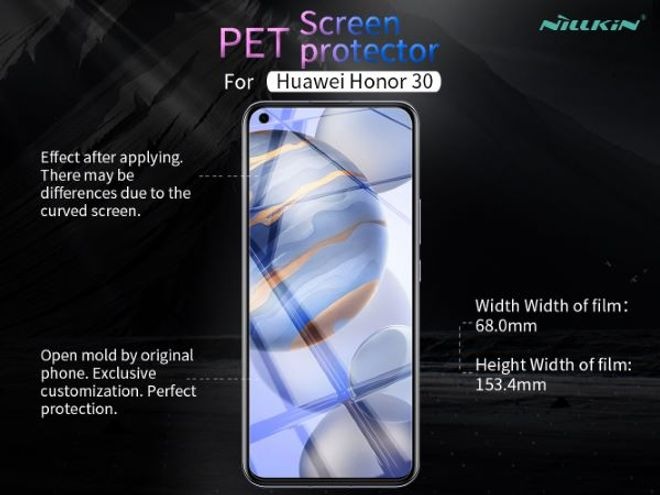 Actual product image Nillkin Matte Series Protective Film (1 Piece, Honor 30)