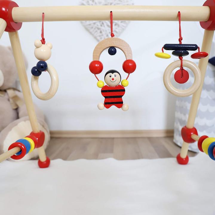 Actual product image Bieco Spieltrapez für Baby mit Figuren & Kugeln