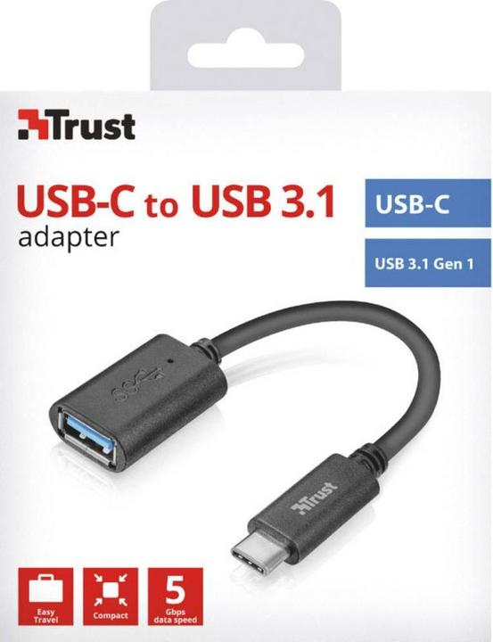 Produktbild Trust USB-C to USB3.0 Converter (0.09 m, USB 3.0)