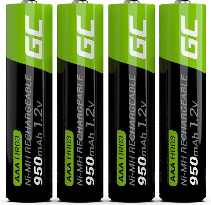 Produktbild GreenCell GR03 (4 Stk., AAA, 950 mAh)