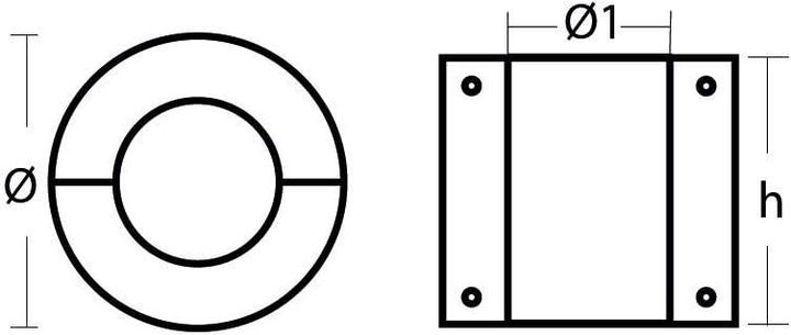 Immagine prodotto Tecnoseal Zink as-anode 95MM. (TEN00525)