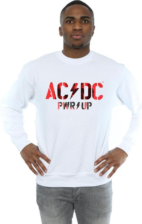 Produktbild AC/DC PWR UP Foto Logo Baumwolle Sweatshirt (M)