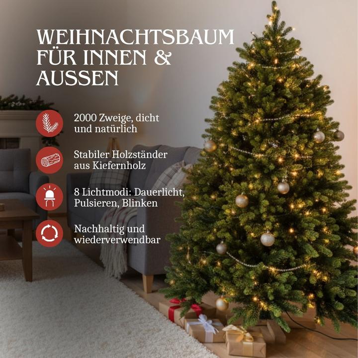 Actual product image Hermex Kunst-Weihnachtsbaum (210 cm)