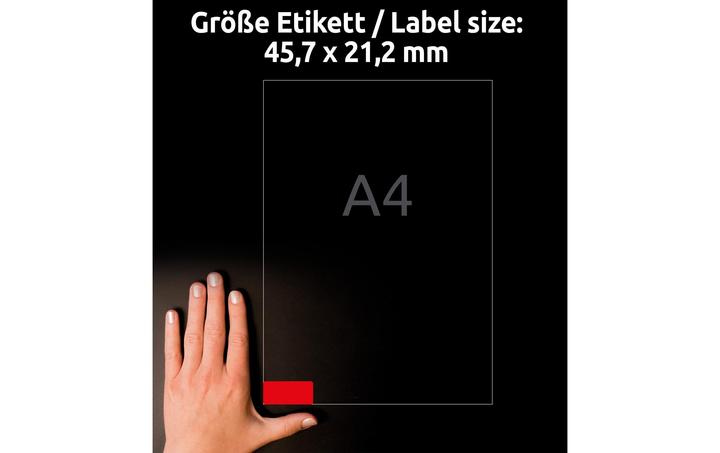 Actual product image Avery Farbige Etiketten, ablösbar
