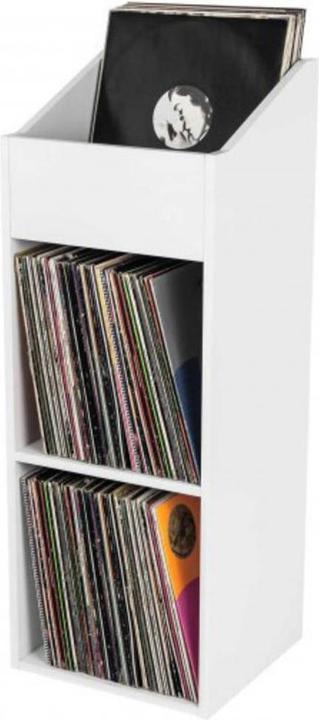 Productafbeelding Glorious Platenrek 330 wit Vinyl Station