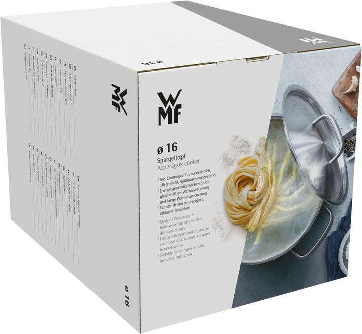 Produktbild WMF Spargeltopf 16cm (799716380), Edelstahl (Kochtopf, Edelstahl)