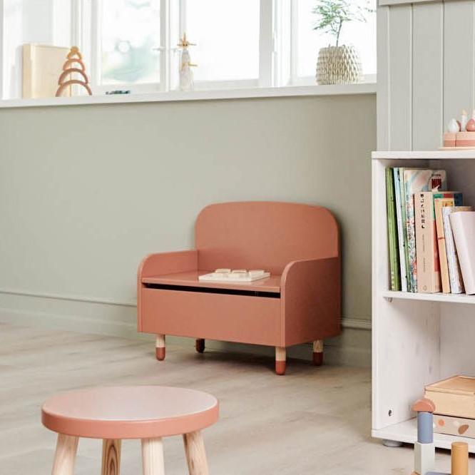 Immagine prodotto Flexa Panca con contenitore a pois viola (Tavolo per bambini)