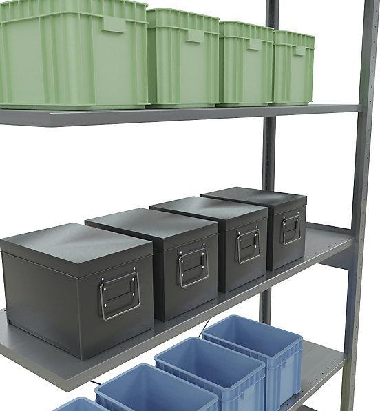 Actual product image eurokraft pro Boltless shelving, single row