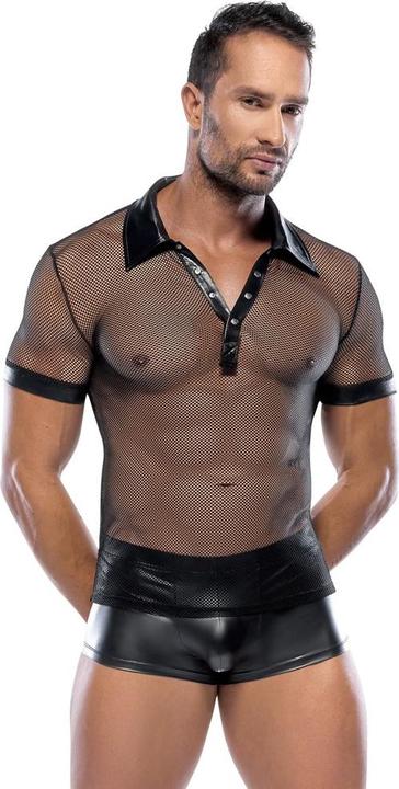 Produktbild Svenjoyment Netz-Shirt mit Wetlook (L)