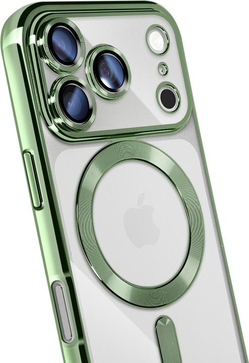 Produktbild Avizar MagSafe Hülle iPhone 17 Pro Chromrand (Apple iPhone 17 Pro Max)