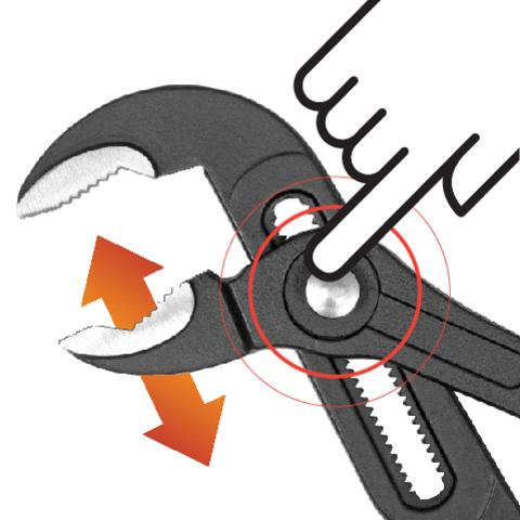 Produktbild Yato setzt sich mit einem 175 -mm -Knopf ab (175 mm)