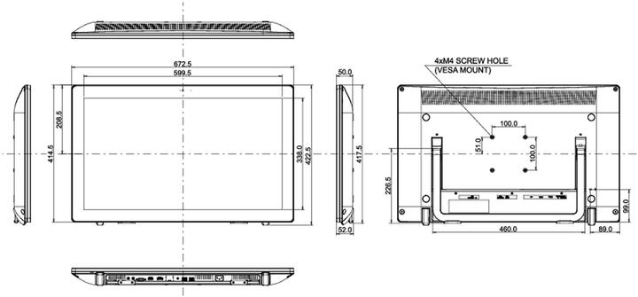 Produktbild iiyama ProLite T2735MSC-B3 (1920 x 1080 Pixel, 27")