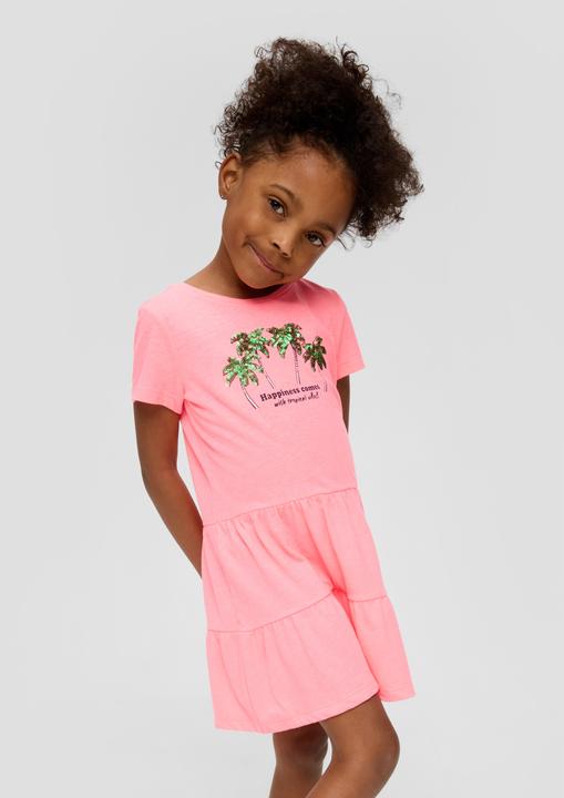 Produktbild S.Oliver Kleid Kurzes Kleid mit Pailletten-Applikation (92)