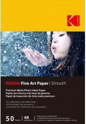 Image du produit Kodak Fine Art Paper 230g Matte Coated Smooth 4/6x50 (230 g/m², 10 x 15 cm, 50 x)