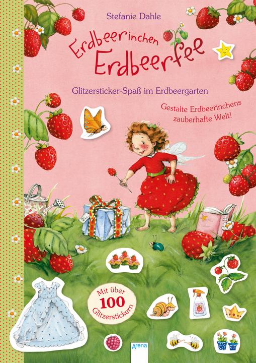 Produktbild Erdbeerinchen Erdbeerfee. Glitzersticker-Spass im Erdbeergarten (100 Sticker)