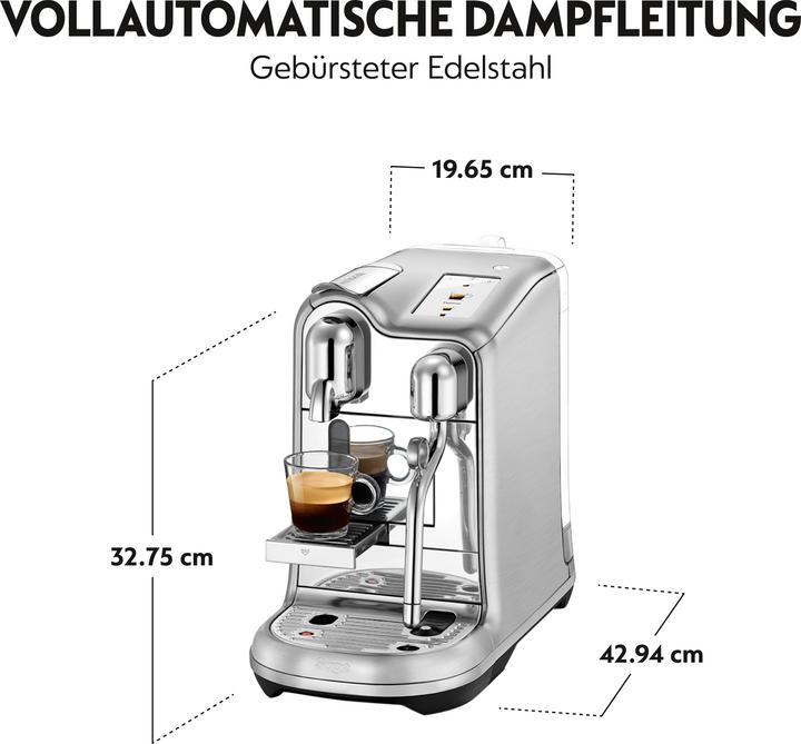Image du produit Sage Nespresso Creatista Pro (NESPRESSO Original, Fiche CH)