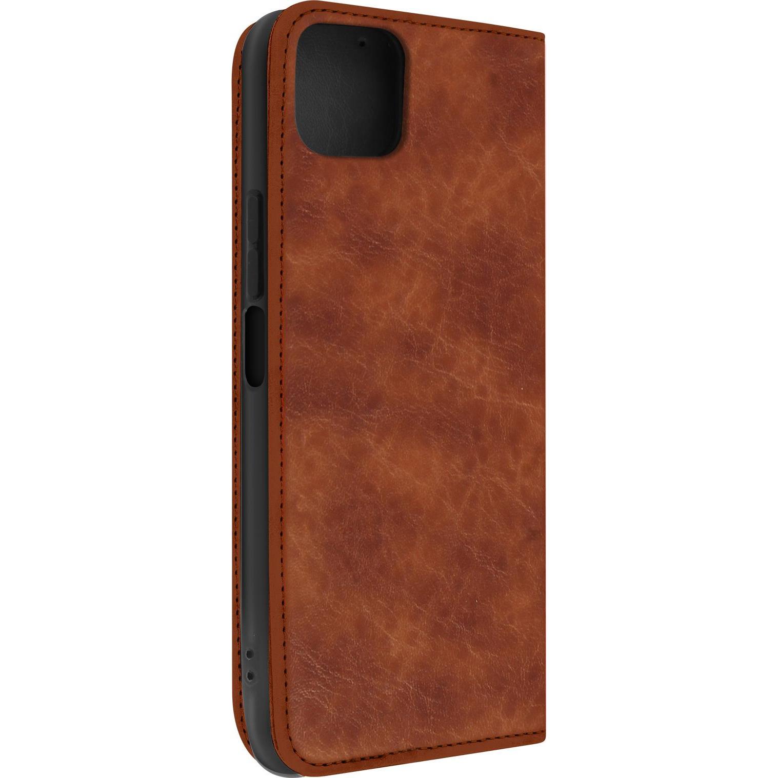 Thumbnail - Avizar Crazy Series (Samsung Galaxy A22 5G), Smartphone Hülle, Braun