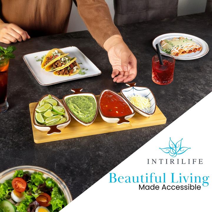 Actual product image Intirilife Snack & dip bowl set