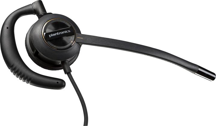 Actual product image Poly EncorePro 530D Discreet digital headset with Quick Disconnect TAA (Cable, USB-A, USB-C)