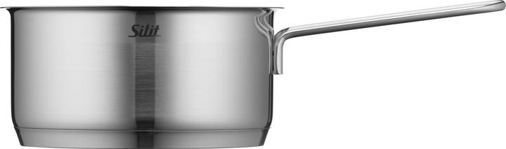 Actual product image Silit Stielkasserolle Topf 16cm Stieltopf 1,4l Achat Induktion Edelstahl (Casserole + Stewpot, Stainless steel, 16 x 12 cm)