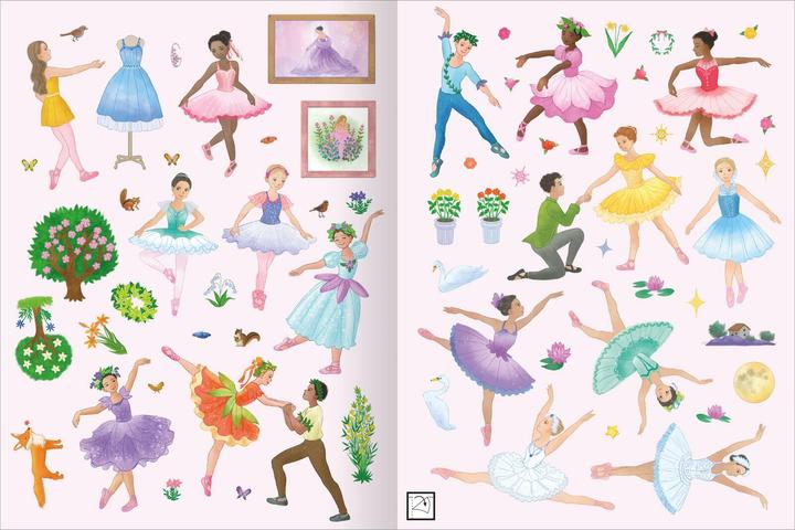 Produktbild Mein Lieblings-Stickerbuch - Ballett