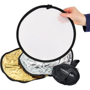 Thumbnail - Helios 428360 photo studio reflector Round (30 cm), Softbox + Reflektor