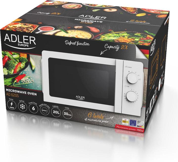 Image du produit Adler Micro-ondes 20L (20 l)