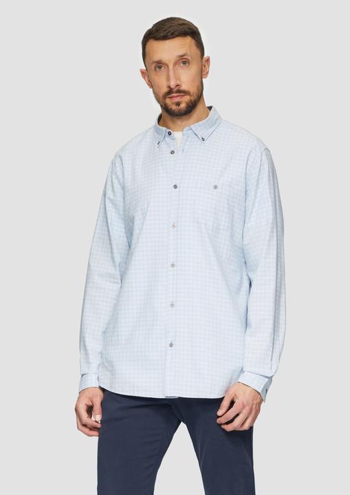 Immagine prodotto s.Oliver Hemd Regular Fit: Kariertes Hemd mit Button-Down-Kragen (XXL)