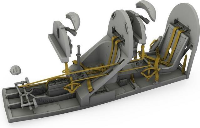Produktbild CMK DH.82 Tiger Moth Cockpit Correction Set