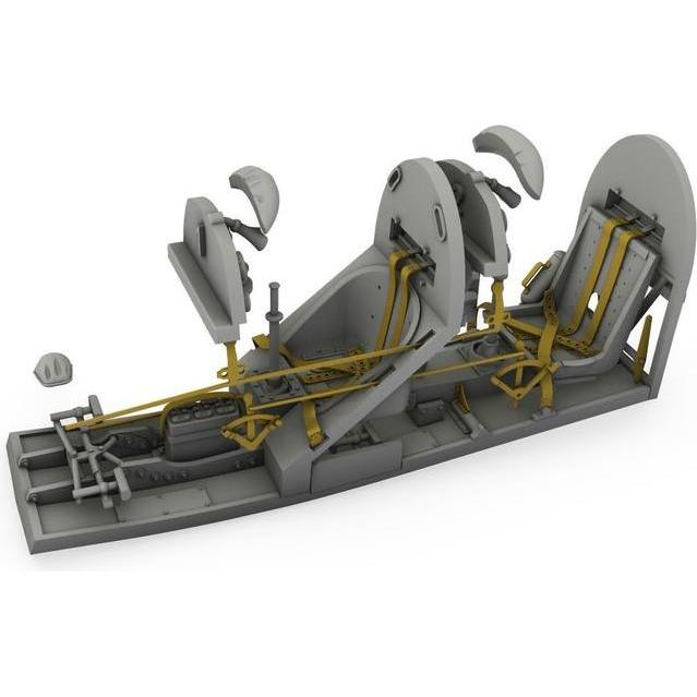 CMK DH.82 Tiger Moth Set di correzione della cabina di pilotaggio