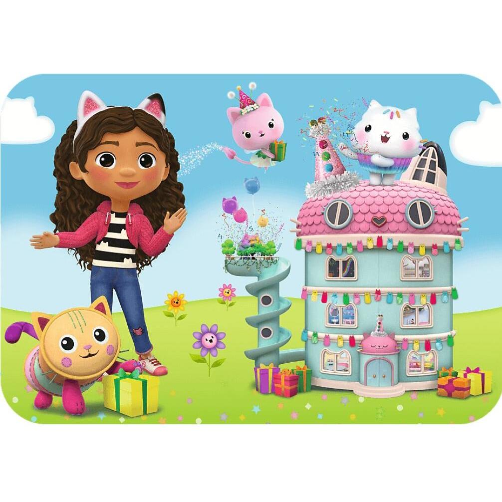 Thumbnail - Trefl Holz Puzzle Junior 24 - Gabby's Dollhouse (24 Teile)