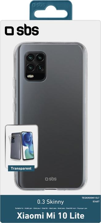 Produktbild SBS Skinny Cover Xiaomi Mi 10 Lite transparent (Xiaomi Mi 10 Lite)