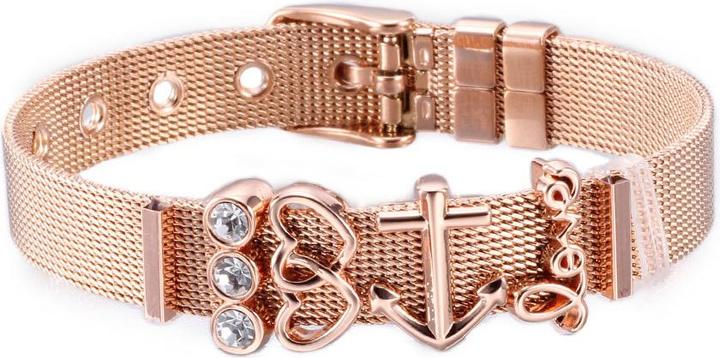 Immagine prodotto Heideman Bracciale a rete lucidato (100% acciaio inossidabile)