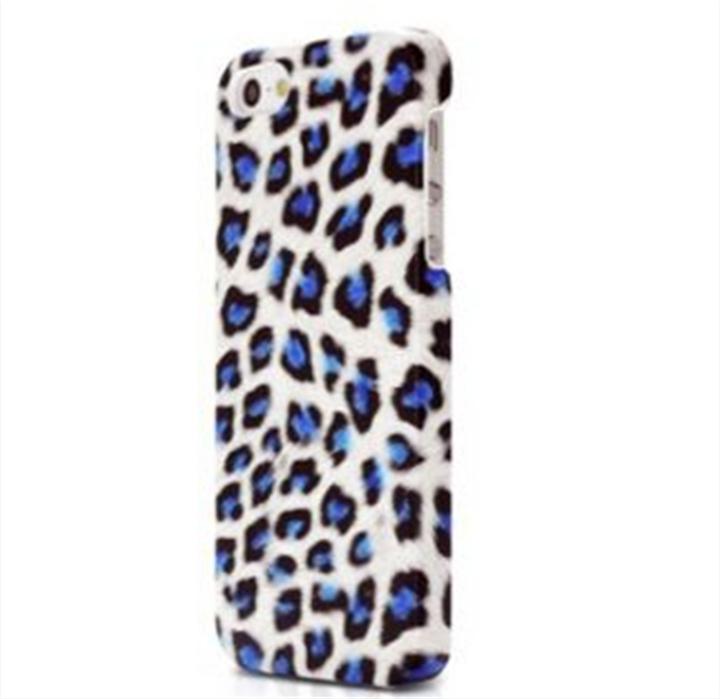 Actual product image Ultra Case Wild Cat Case for iPhone 5/5S/SE Leopard Pattern White/Blue (Apple iPhone 5, Apple iPhone 5s)