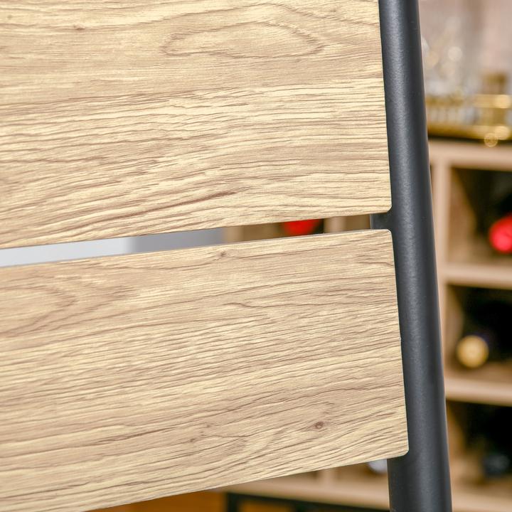 Produktbild Homcom Esstisch-Set mit 1 Tisch + 2 Stühlen (60 x 60 x 76 cm)