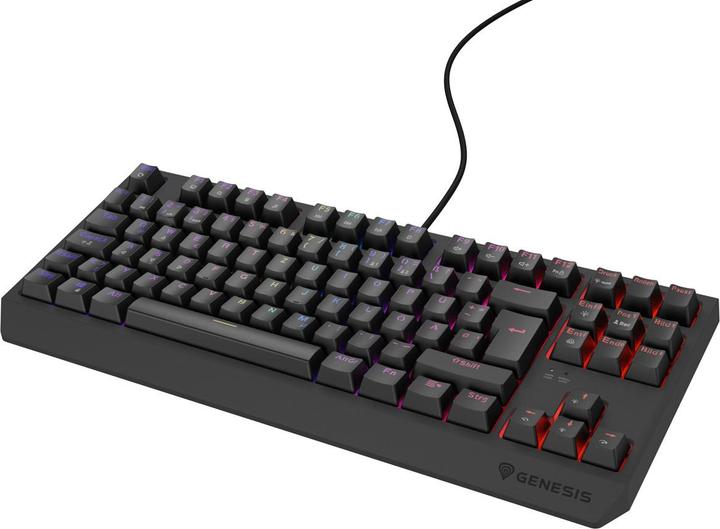 Produktbild Genesis Gaming Tastatur THOR 230 TKL red kabelgeb. (DE) (DE)