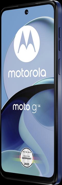 Actual product image Motorola Moto G14 (128 GB, Sky blue, 6.50", Dual SIM, 50 Mpx, 4G)