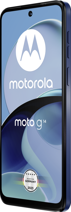 Produktbild Motorola Moto G14 (128 GB, Sky Blue, 6.50", Dual SIM, 50 Mpx, 4G)