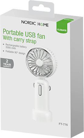 Actual product image Deltaco portable fan neck strap (36 dB)