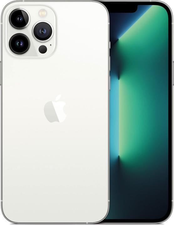Re!commerce iPhone 13 Pro (128 GB, Silber, 6.10", 12 Mpx, SIM + eSIM, A / Wie neu)