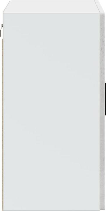 Actual product image VidaXL Kitchen wall unit with glass door Porto concrete grey Kitchen wall unit (80 x 31 x 60 cm)