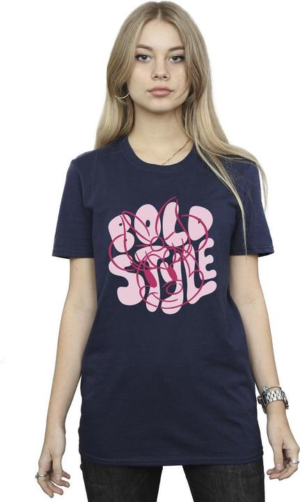 Immagine prodotto Disney Minnie Mouse Bold Style Maglietta Ampia Donna (L)