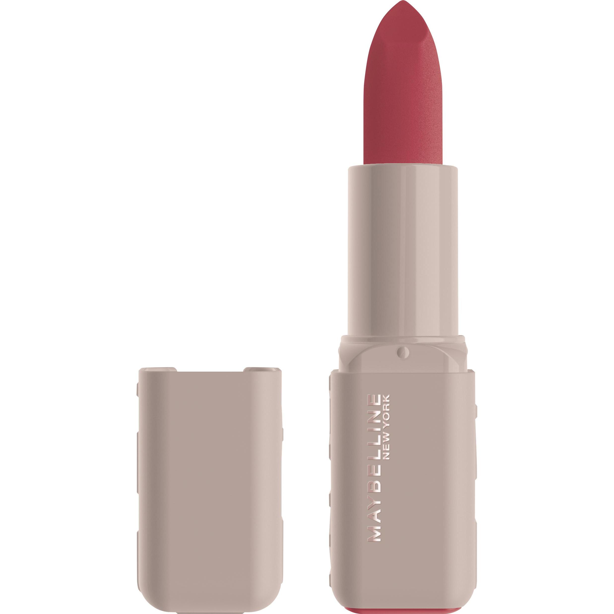 Maybelline New York, Lippenstift + lipgloss, Misschien is het lippenstift (#b82c35)