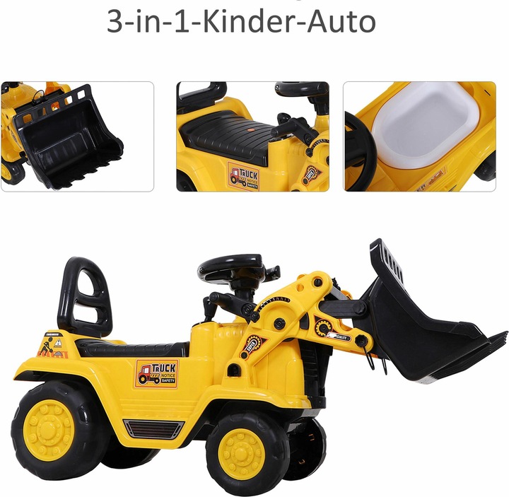 Produktbild Homcom Trettraktor mit Stauraum