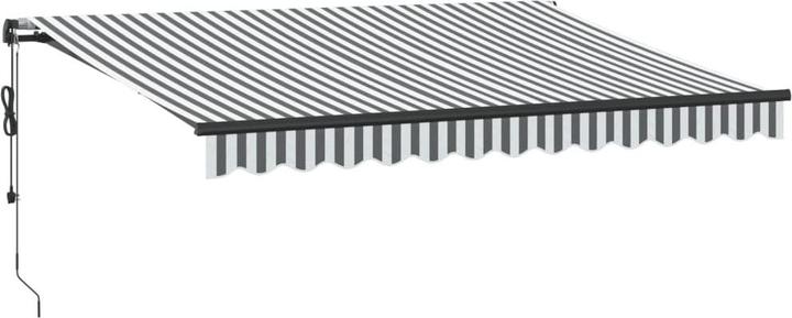 Produktbild vidaXL Markise Gelenkarmmarkise Sonnenmarkise Balkon Automatisch 350x250cm (3.50 m)